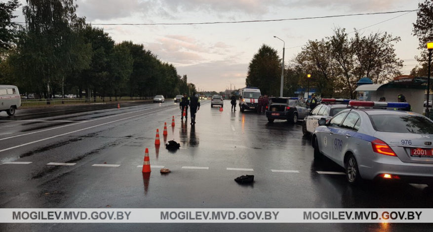 В Могилеве на переходе Renault насмерть сбил пешехода
